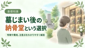 墓じまいして納骨堂に改葬する費用は?相場や注意点、失敗しない選び方を解説
